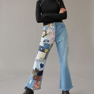 Urban outfitters BDG patchwork jean